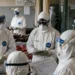 Ebola Bundibugyo operatori sanitari durante controlli epidemiologici in Congo