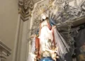 La Cattedrale di San Giovanni Battista a Ragusa durante i festeggiamenti