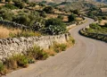 Strada rurale in contrada Poi a Giarratana per il progetto di manutenzione Liequa.