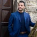 Francesco Cafiso durante le sessioni di registrazione del nuovo album a Londra.