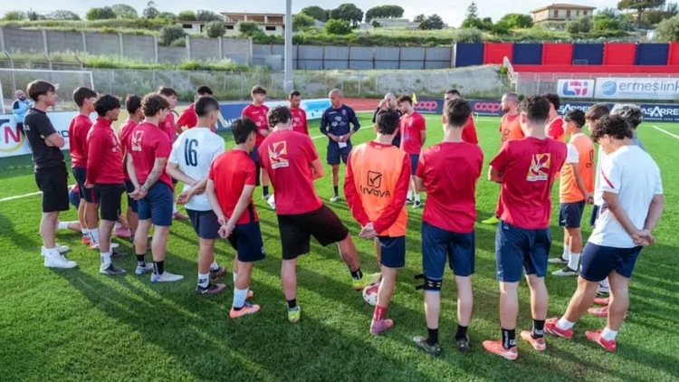 Stadio Pietro Scollo di Modica in vista del play out Frigintini Scicli CR