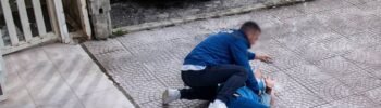 Esterno di un commissariato di Polizia di Stato, luogo dell'arresto del 42enne a Gela per maltrattamenti