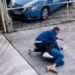 Esterno di un commissariato di Polizia di Stato, luogo dell'arresto del 42enne a Gela per maltrattamenti