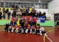 Squadra del Giarratana volley play off durante la partita contro Milazzo