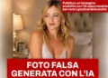 Giorgia Meloni denuncia a Roma la diffusione di foto false generate con l'AI
