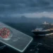 Una nave da crociera nell'Oceano Atlantico avvolta dalla nebbia, simbolo dell'emergenza hantavirus