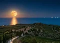 Luna Blu 31 maggio 2026 nel cielo notturno italiano