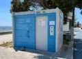 Le toilette autopulenti chiuse sul lungomare di Marina di Ragusa