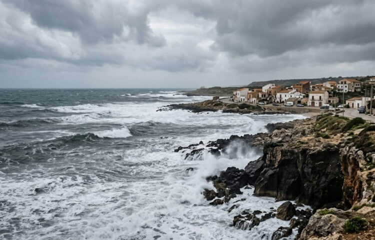Meteo Sicilia weekend con mare mosso e vento forte sulle coste del Ragusano