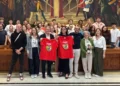 Studenti Erasmus belgi e modicani nell’Aula consiliare del Comune di Modica