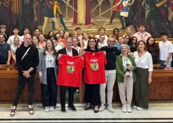Studenti Erasmus belgi e modicani nell’Aula consiliare del Comune di Modica