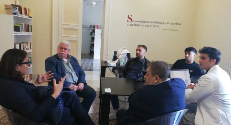 incontro Eurodesk Modica nella biblioteca comunale Quasimodo
