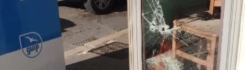 Stazione di servizio a Modica con danni alla cabina dopo un furto con spaccata