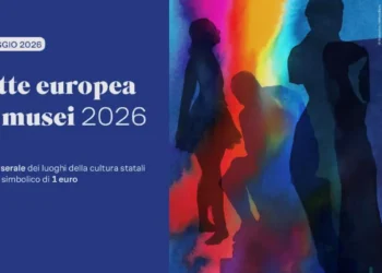 Visitatori all’interno del Museo Civico Belgiorno di Modica durante la Notte Europea dei Musei