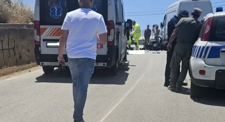 Incidente mortale a Pachino sulla SP6 con intervento della Polizia Municipale
