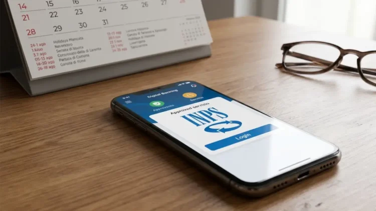 Calendario dei pagamenti INPS maggio 2026 visualizzato su uno smartphone