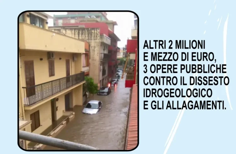 cantiere opere pubbliche Pozzallo dissesto idrogeologico via Livatino 2026