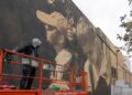 Pozzallo murale La Pira villa comunale opera Guido van Helten