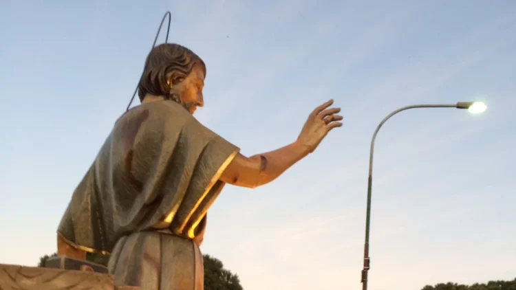 Processione del simulacro di San Giuseppe Artigiano per le vie di Ragusa
