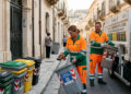 Mastelli per Ragusa differenziata microchip durante raccolta rifiuti urbana