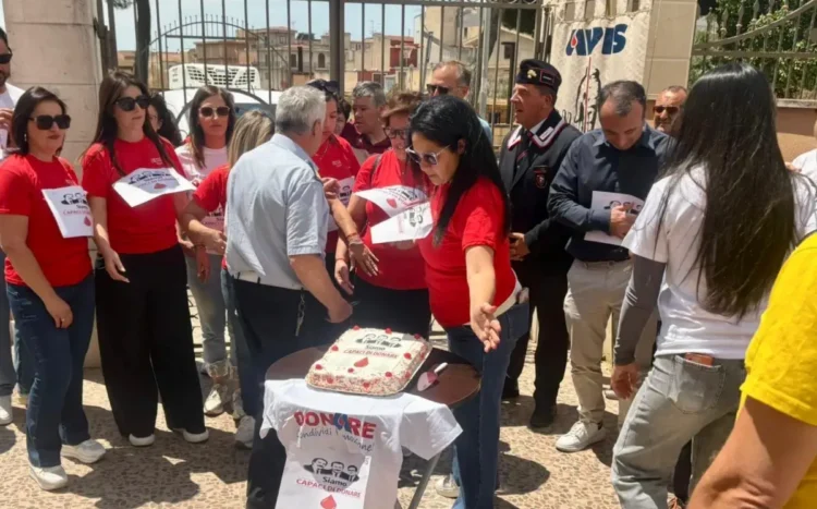 Donazioni di sangue organizzate dall’AVIS in provincia di Ragusa