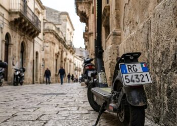 Nuove regole Ragusa monopattini targa nel centro urbano