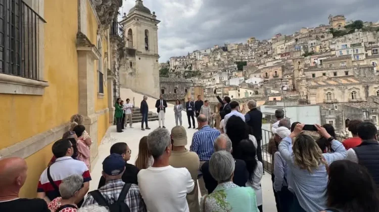Ragusa Ibla, corte di Palazzo Sortino Trono riaperta al pubblico