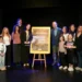 Scalinata del Castello di Donnafugata allestita per la rassegna teatrale estiva
