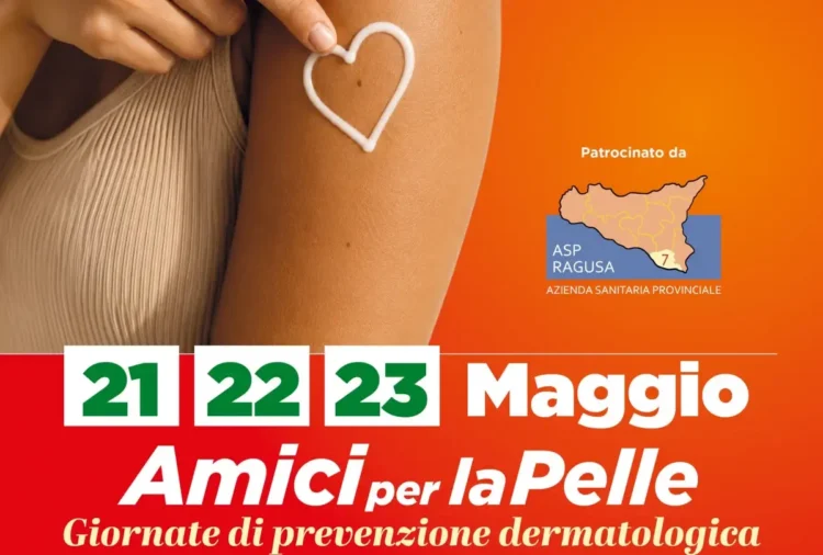 Area screening dermatologico all’Interspar Le Dune di Ragusa