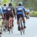 Ciclisti durante una gara a Ragusa con riferimento alla vicenda antidoping del Team Nuova Avir