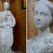 Dettaglio della statua cinquecentesca della Madonna delle Milizie attribuita a Gian Domenico Gagini a Scicli