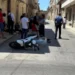 Incidente Rosolini ciclomotore via Galilei rilievi Carabinieri