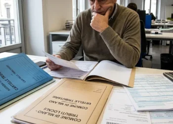 contribuente verifica rottamazione IMU TARI su documenti fiscali