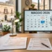 Documenti fiscali e calcolatrice su una scrivania per la scadenza della rottamazione quater