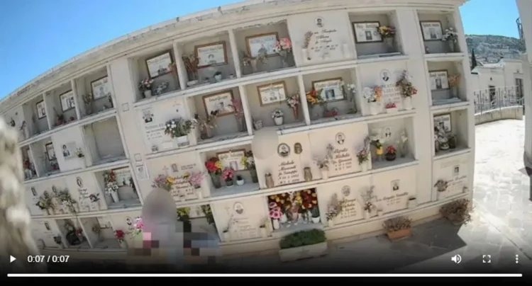 Polizia Locale al cimitero comunale di Scicli dopo le indagini sui furti di fiori