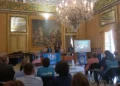 Presentazione del libro di Andrea Iacomini a Palazzo Spadaro a Scicli