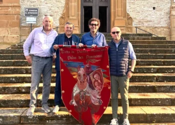 Corteo storico a Scicli per il gemellaggio tra Palio dei Normanni e Madonna delle Milizie