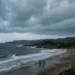 Cielo nuvoloso in Sicilia durante sicilia maltempo 8 maggio.