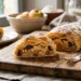 Strudel di mele preparato con pasta sfoglia pronta e zucchero a velo