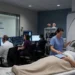 ultrasuoni Parkinson Vanvitelli caschetto trattamento neurologico paziente