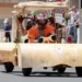 Wacky Races a Ragusa sul viale dei Platani con bolidi artigianali in gara