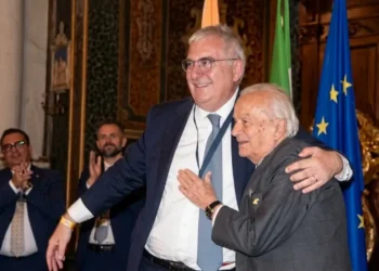 Elezione di Walter Buscema a Governatore Lions Sicilia durante il Congresso di Modica.