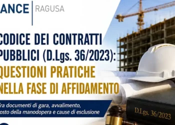 Professionisti collegati a un webinar dedicato agli appalti pubblici