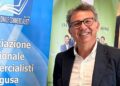 Giovanni Frasca durante un'iniziativa dell’Associazione Nazionale Commercialisti di Ragusa.
