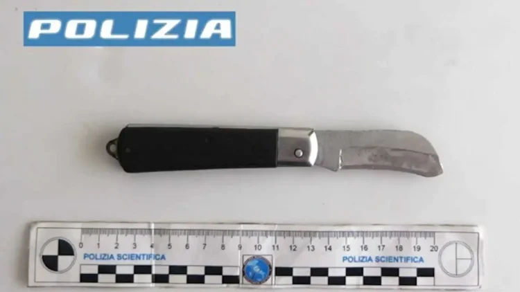22enne accusato di aver minacciato gli agenti con un coltello a scatto durante un intervento in una struttura di accoglienza