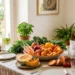 alimentazione abbronzatura sana con cibi ricchi di betacarotene e verdure fresche
