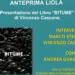 Il primo appuntamento della rassegna culturale sarà dedicato al volume della Fondazione Federico II che racconta il progetto di rigenerazione artistica legato all'ex fabbrica Ancione