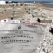 Cartello di sequestro penale della Guardia Costiera nell'area di Playa Grande a Scicli dove erano stati avviati lavori per uno chalet.