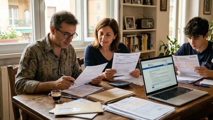 famiglia consulta documentazione Isee per assegno unico 2026