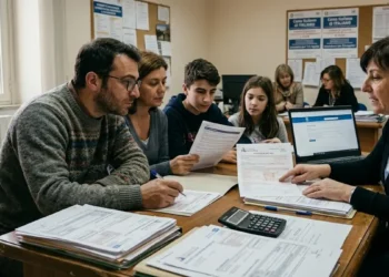 Famiglia consulta documenti ISEE per Assegno unico
